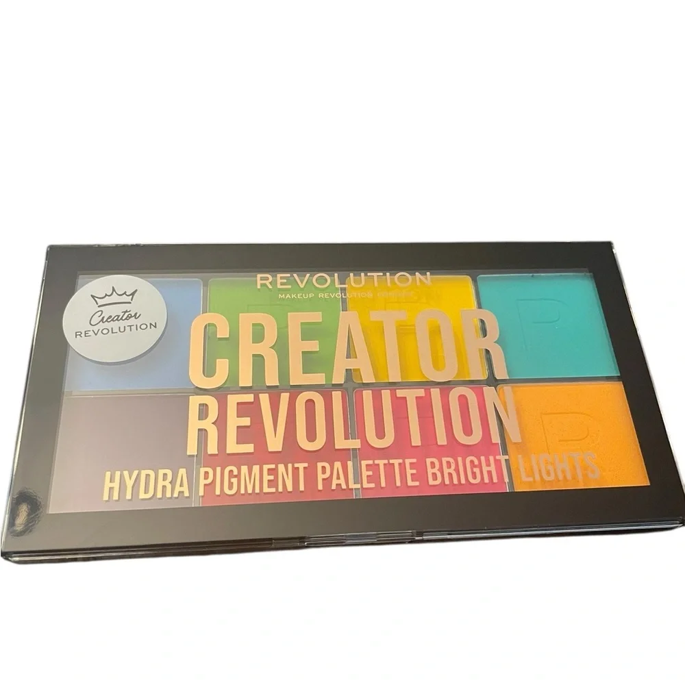 Creator Revolution Hydra‎ Pigment Palette Bright Colors Face Paint Palette Art